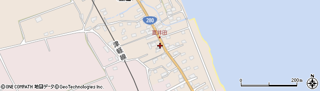 青森県青森市飛鳥塩越32周辺の地図