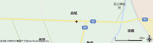 青森県つがる市稲垣町千年（白菊）周辺の地図