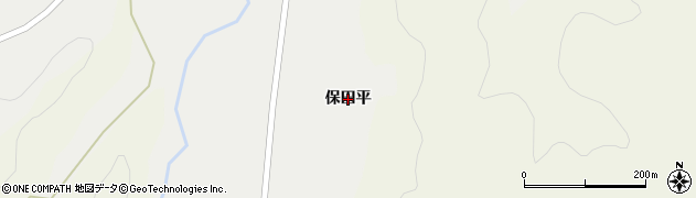 青森県平内町（東津軽郡）田茂木（保田平）周辺の地図