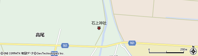 石上神社周辺の地図
