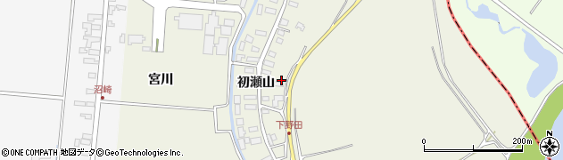 青森県つがる市稲垣町豊川（千代島）周辺の地図