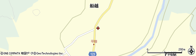 青森県平内町（東津軽郡）外童子周辺の地図