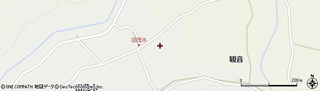青森県平内町（東津軽郡）田茂木周辺の地図