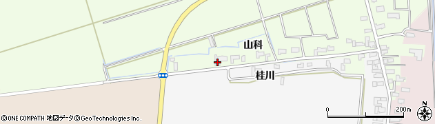 青森県つがる市稲垣町福富山吹15周辺の地図