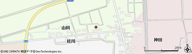 青森県つがる市稲垣町福富山吹21周辺の地図