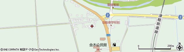 株式会社金木自動車学校周辺の地図