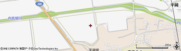 青森県青森市内真部平岡55周辺の地図