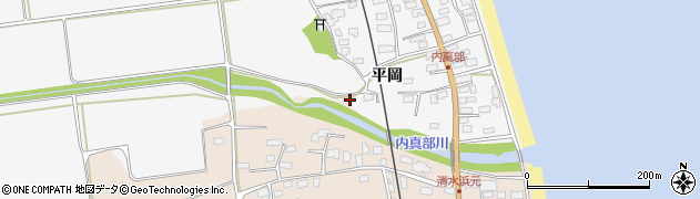 青森県青森市内真部平岡113周辺の地図