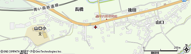 平内町役場　山口コミュニティセンター周辺の地図