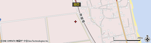 青森県青森市左堰周辺の地図