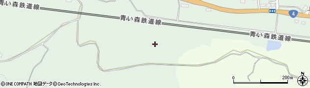 青森県平内町（東津軽郡）中野（高田）周辺の地図