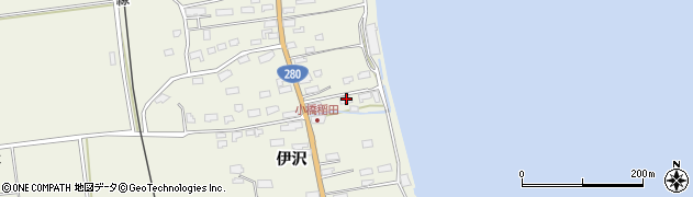 青森県青森市小橋田川2周辺の地図