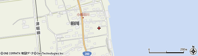 青森県青森市小橋田川16周辺の地図