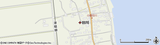 青森県青森市小橋田川36周辺の地図