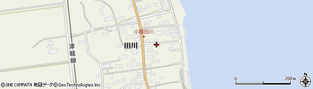 青森県青森市小橋田川17周辺の地図