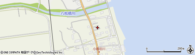 青森県青森市小橋田川25周辺の地図