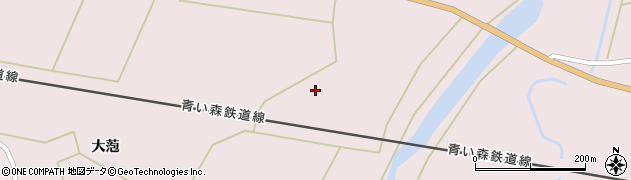 青森県平内町（東津軽郡）清水川（権十郎新田）周辺の地図