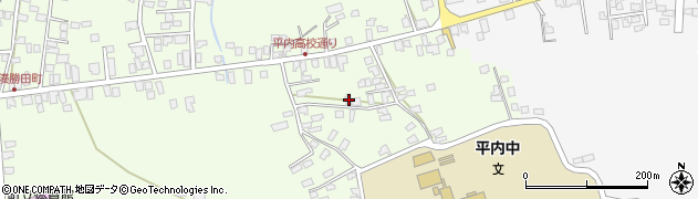 青森県東津軽郡平内町小湊新道57周辺の地図