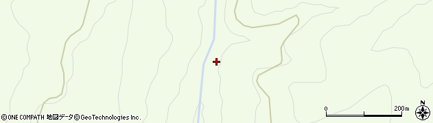 赤荷沢周辺の地図