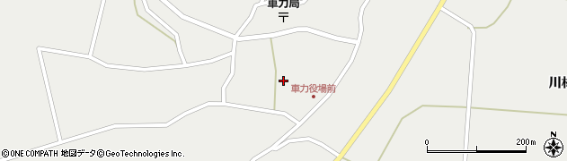 青森県つがる市車力町（花林）周辺の地図