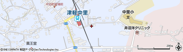 ＮＸエネルギー東北株式会社　青森支店中里営業所周辺の地図