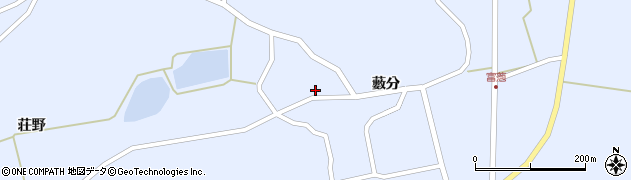 青森県つがる市富萢町藪分81周辺の地図