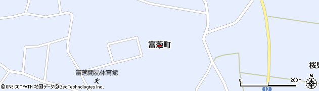 青森県つがる市富萢町周辺の地図