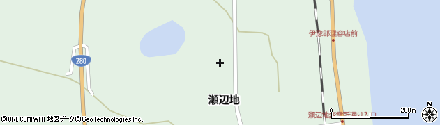 青森県東津軽郡蓬田村瀬辺地周辺の地図