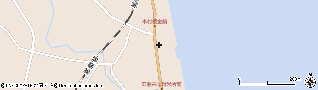 消防団　第七分団屯所周辺の地図