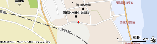 外ヶ浜中央病院周辺の地図