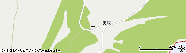 青森県五所川原市相内実取周辺の地図