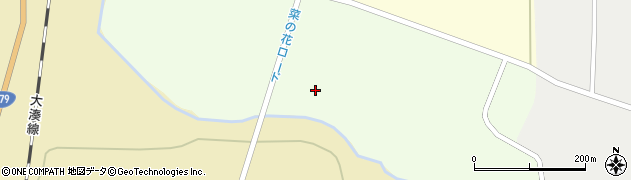 青森県横浜町（上北郡）牛ノ沢川目周辺の地図