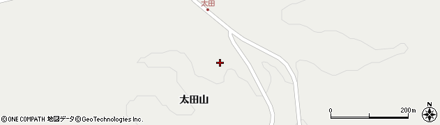 青森県五所川原市太田（太田山）周辺の地図