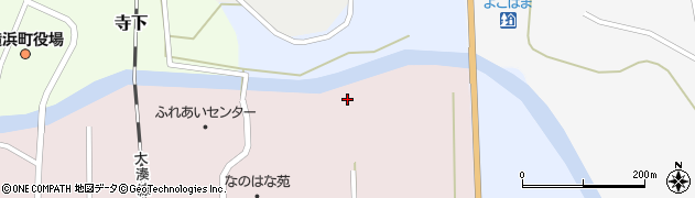 青森県上北郡横浜町大川端周辺の地図