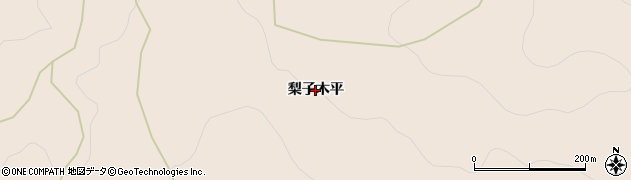 青森県中泊町（北津軽郡）小泊（梨子木平）周辺の地図