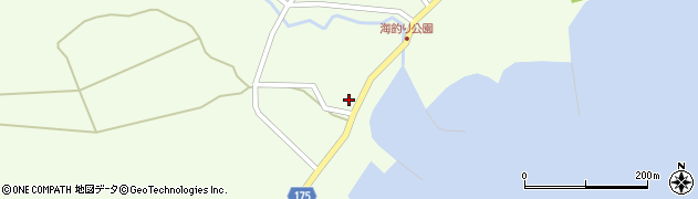 青森県むつ市脇野沢（黒岩）周辺の地図