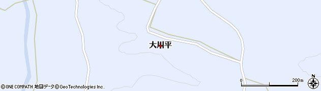 青森県今別町（東津軽郡）大川平周辺の地図