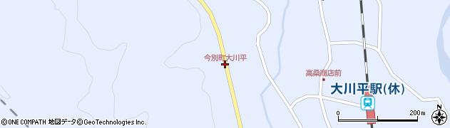 今別町大川平周辺の地図