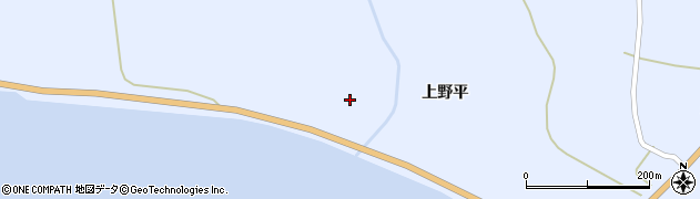 青森県むつ市川内町宿野部（目倉川）周辺の地図