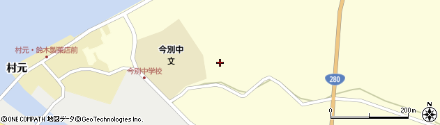 青森県今別町（東津軽郡）山崎（山崎）周辺の地図