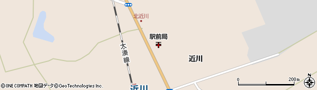 近川駅前郵便局 ＡＴＭ周辺の地図