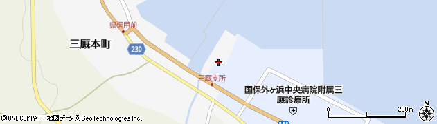 青森県外ヶ浜町（東津軽郡）三厩本町周辺の地図