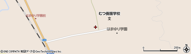 青森県むつ市奥内（姥沢）周辺の地図