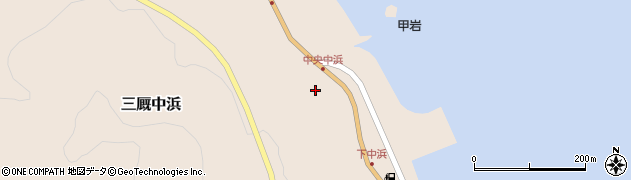 青森県外ヶ浜町（東津軽郡）三厩中浜周辺の地図