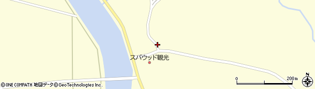青森県むつ市川内町（板子塚）周辺の地図
