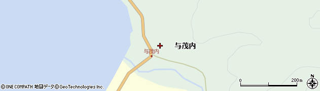 青森県今別町（東津軽郡）大泊（与茂内）周辺の地図