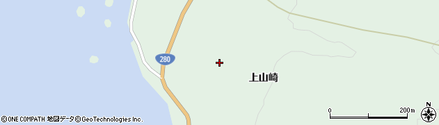 青森県今別町（東津軽郡）大泊（上山崎）周辺の地図