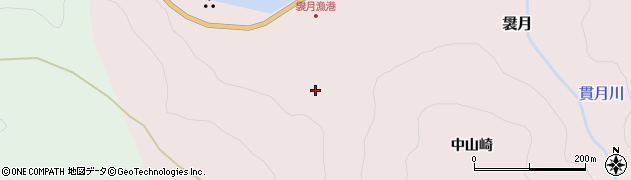 青森県今別町（東津軽郡）袰月（舎利浜）周辺の地図