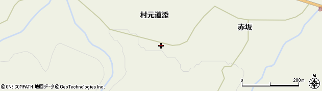 青森県今別町（東津軽郡）奥平部周辺の地図