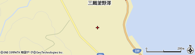青森県外ヶ浜町（東津軽郡）三厩流平周辺の地図
